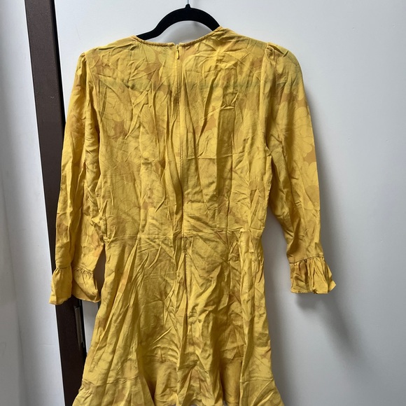 Realisation Par Yellow Mini Dress - Picture 6 of 6